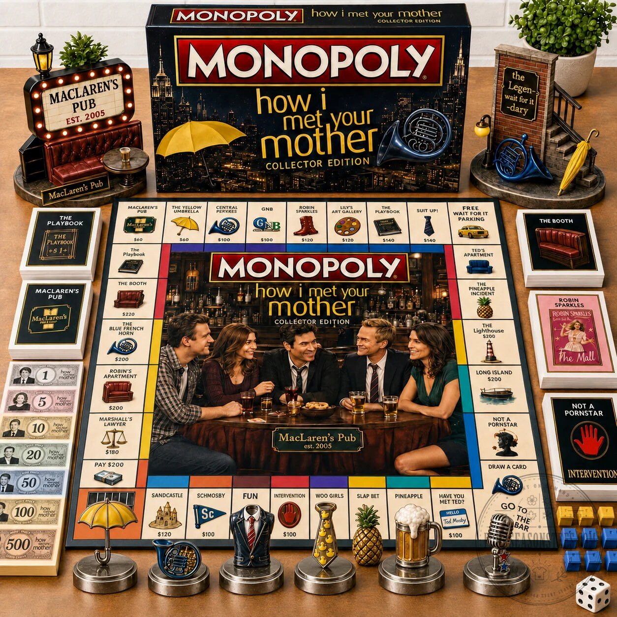 Monopoly How I Met Your Mother Collector's Edition Board Game