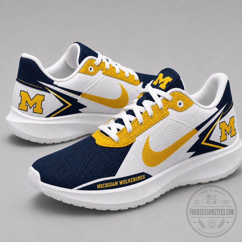 Michigan Wolverines NCAA Spirit Sport Fan Shoes Michigan Wolverines NCAA Spirit Sport Fan Shoes