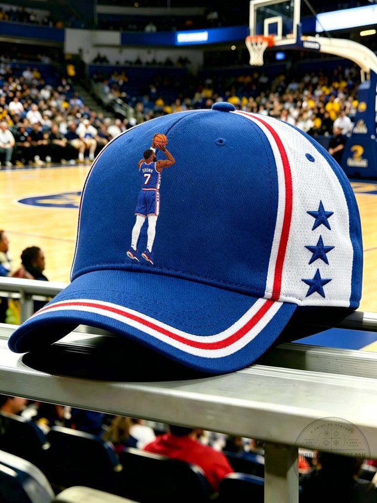 US Women's Basketball Player Graphic Embroidered Baseball Cap Hat
