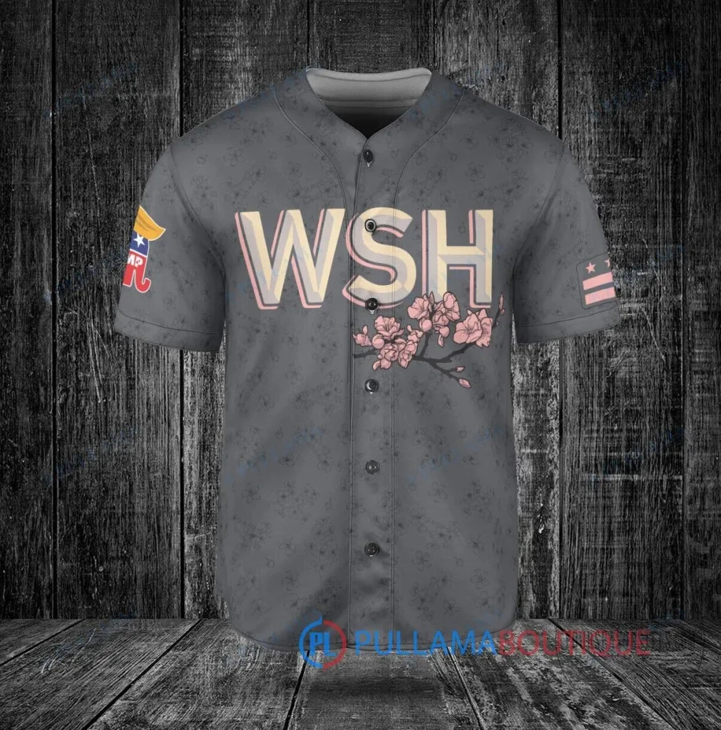 Washington Nationals Baseball Jersey Custom City Connect Style