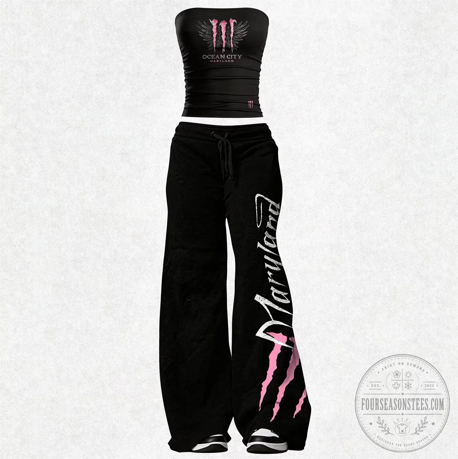 Monster Energy Ocean City Maryland Bandeau Top and Pants Set