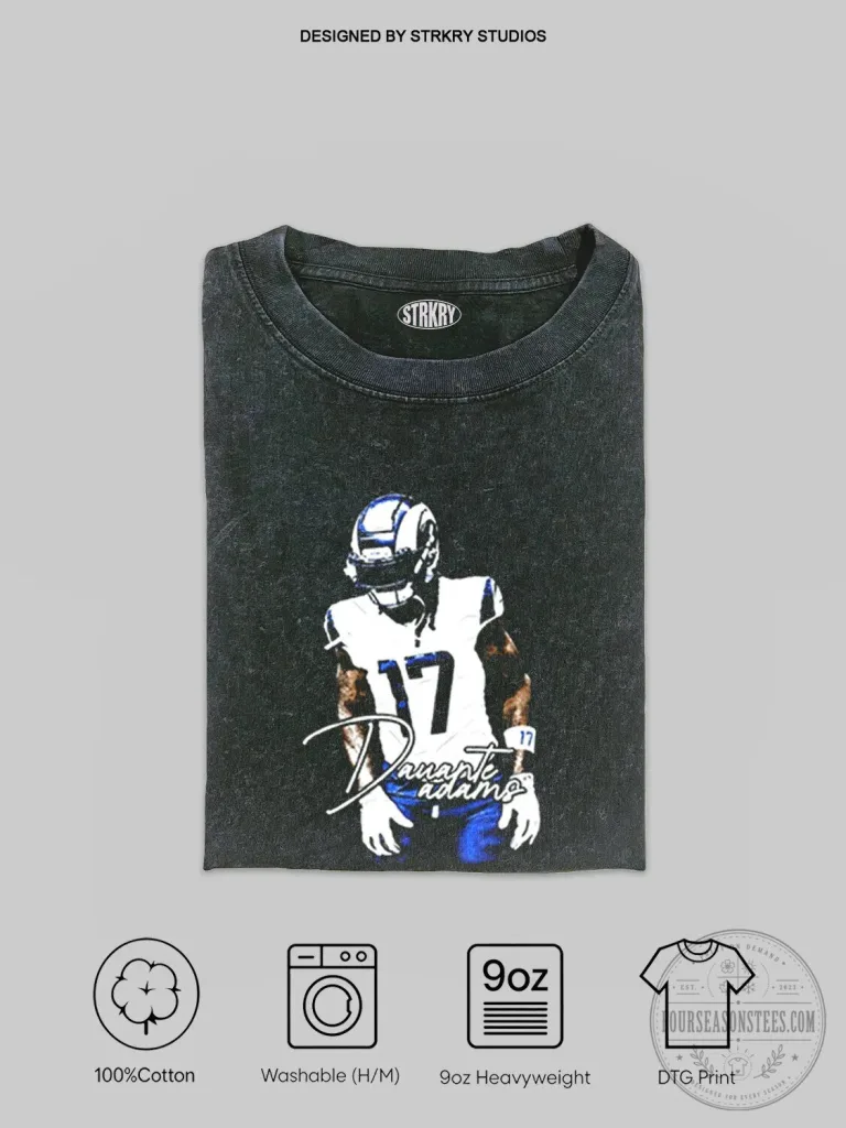 Las Vegas Raiders Davante Adams Graphic Tee for Football Fans