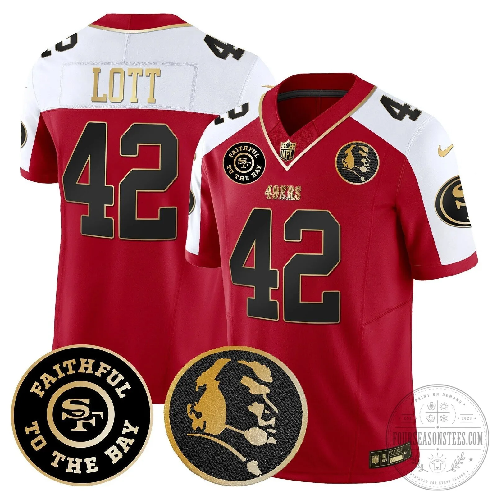 San Francisco 49ers Christian McCaffrey John Madden Vapor Football Jersey 102 San Francisco 49ers Christian McCaffrey John Madden Vapor Football Jersey