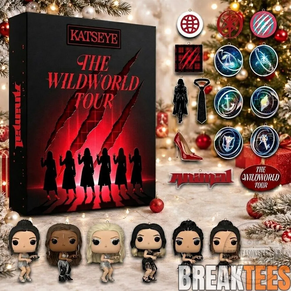 KATSEYE 2026 Advent Calendar featuring Wildworld Tour Figurines and Ornaments 1 KATSEYE 2026 Advent Calendar featuring Wildworld Tour Figurines and Ornaments