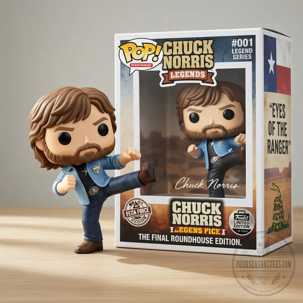 Collectible Vinyl Figure of Chuck Norris by Funko Pop