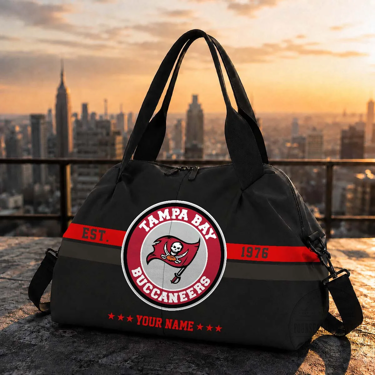 Tampa Bay Buccaneers National Football League Team Logo Duffle Bag