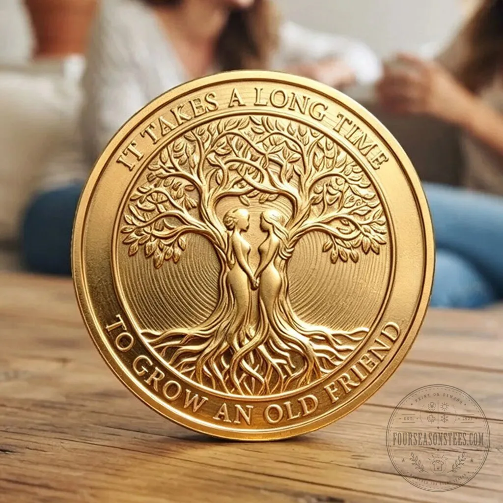 Tree of Life Old Friend Keepsake Coin