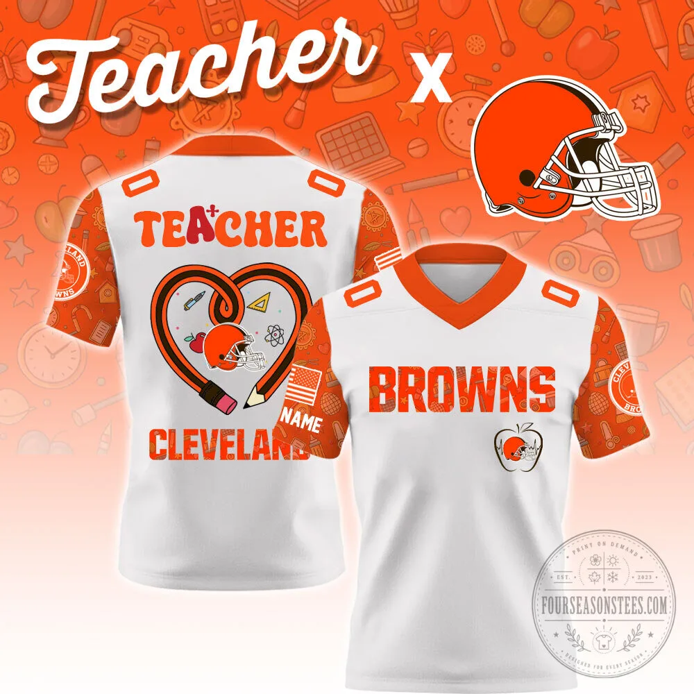 Cleveland Browns Football Teacher Appreciation Jersey