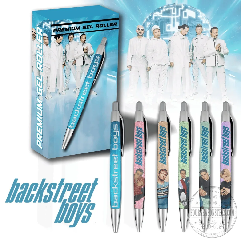 Backstreet Boys Premium Gel Roller Pen Set with Full Styles Backstreet Boys Premium Gel Roller Pen Set with Full Styles