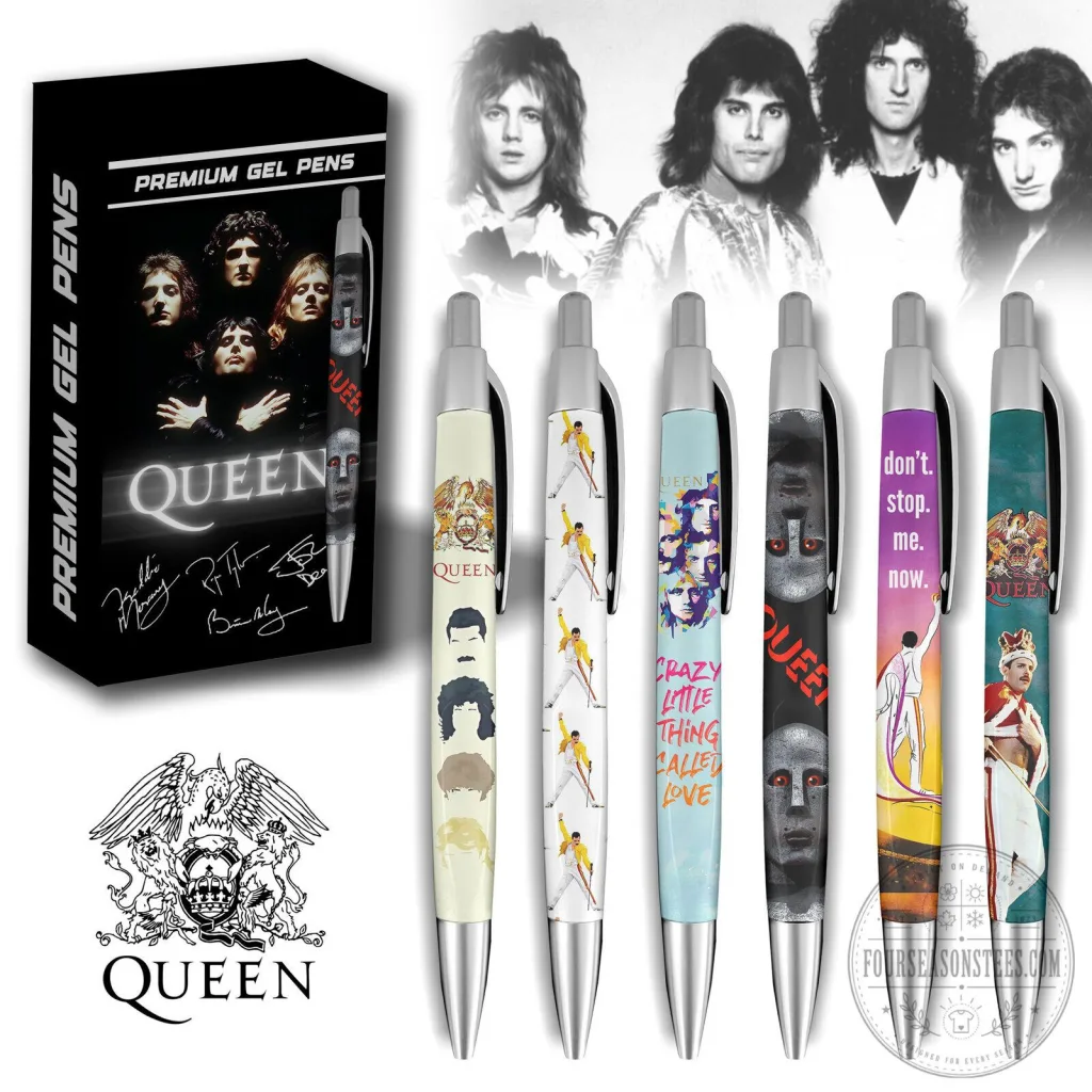 Queen Band Members Don't Stop Me Now Crazy Little Thing Called Love Gel Pen Set Queen Band Members Don't Stop Me Now Crazy Little Thing Called Love Gel Pen Set