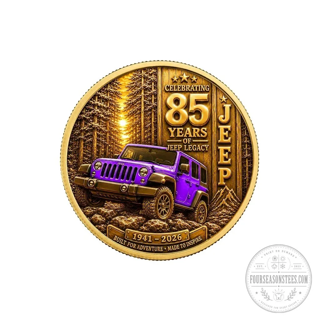 Jeep 85th Anniversary Legacy Commemorative Coin