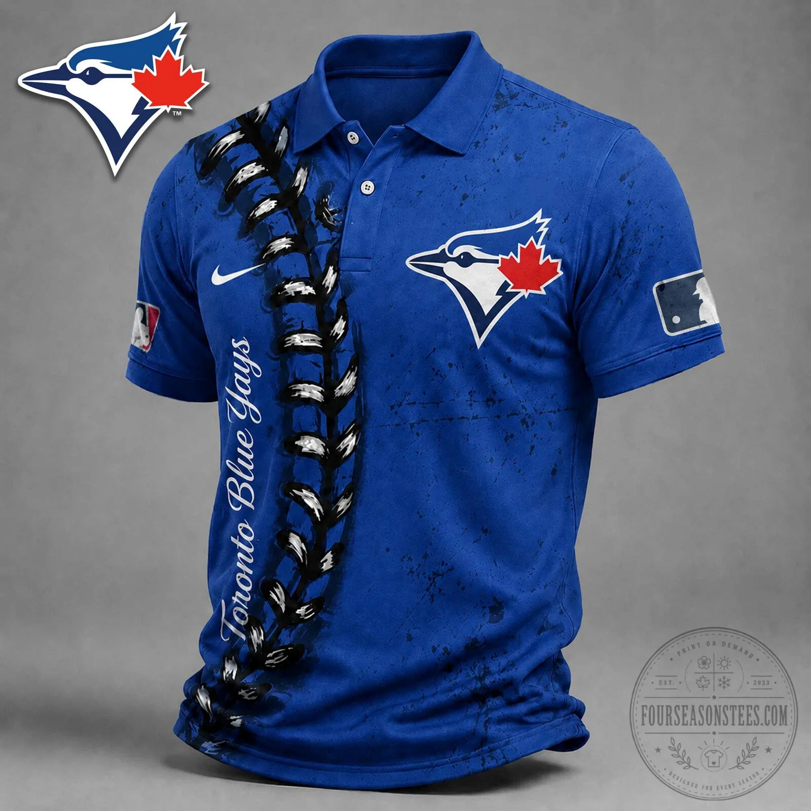 Toronto Blue Jays Baseball Stitch Blue Jays Shirt 5 Toronto Blue Jays Baseball Stitch Blue Jays Shirt