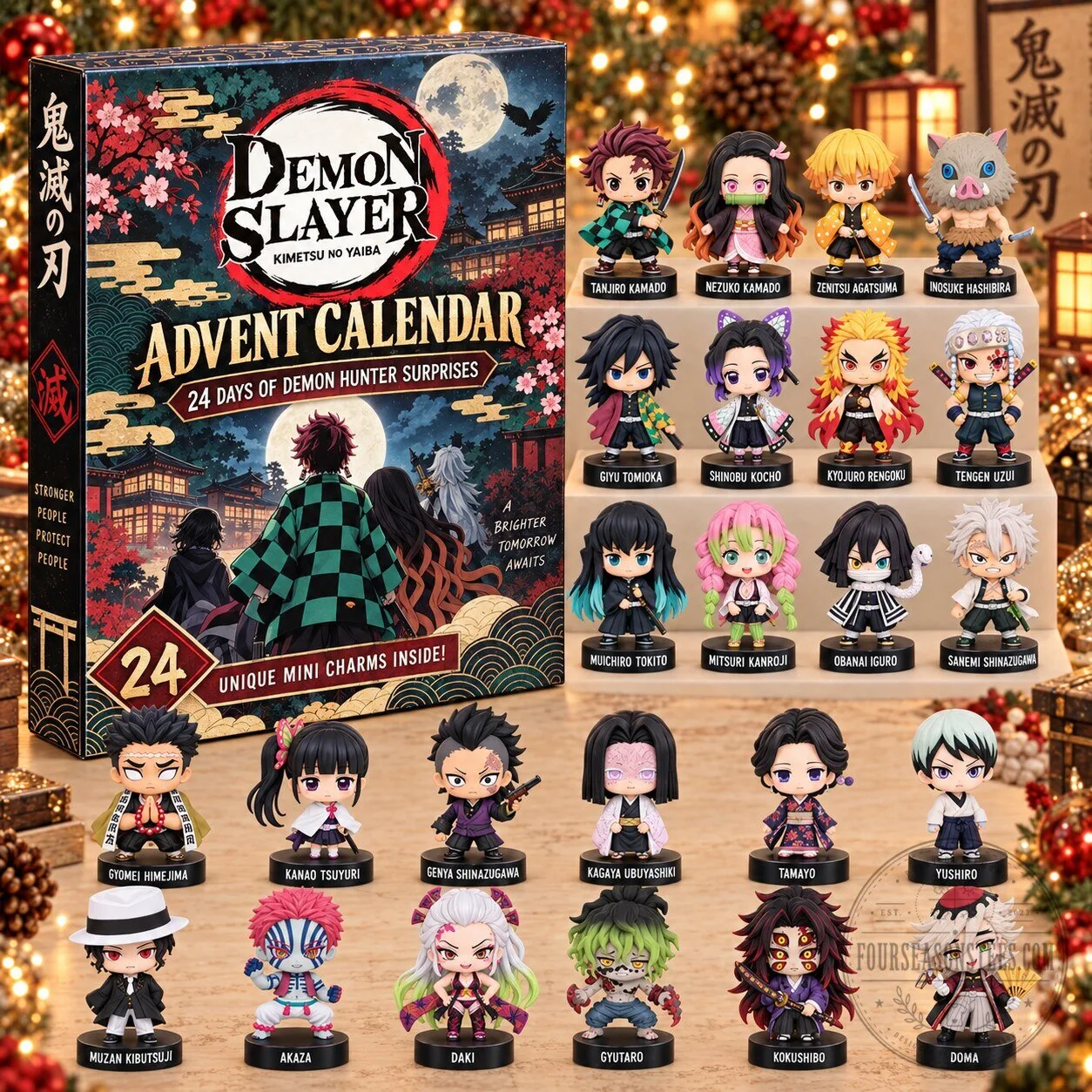 Demon Slayer Kimetsu No Yaiba Advent Calendar 24 Days Of Surprises