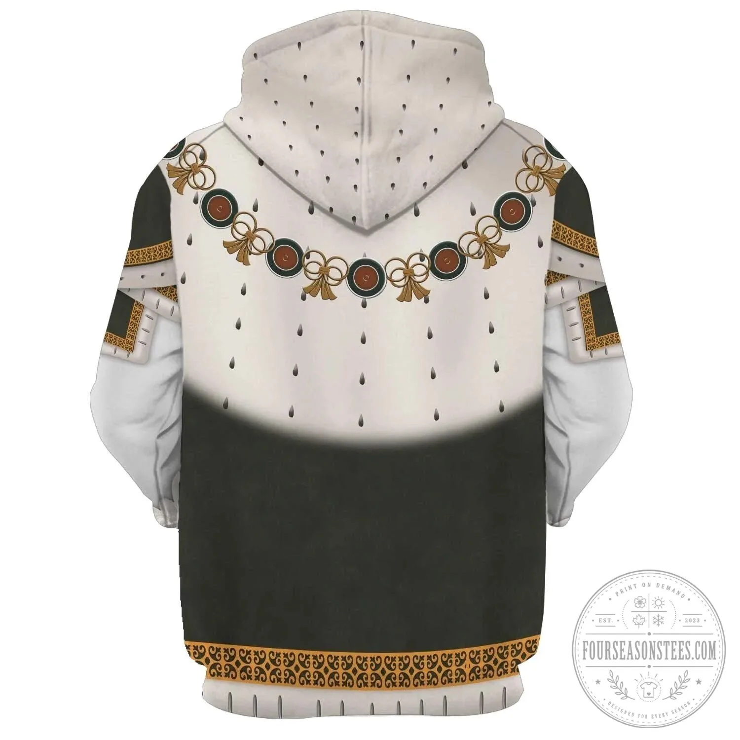King Charles I Royal Robe Costume Historical Figure Hoodie 16 King Charles I Royal Robe Costume Historical Figure Hoodie
