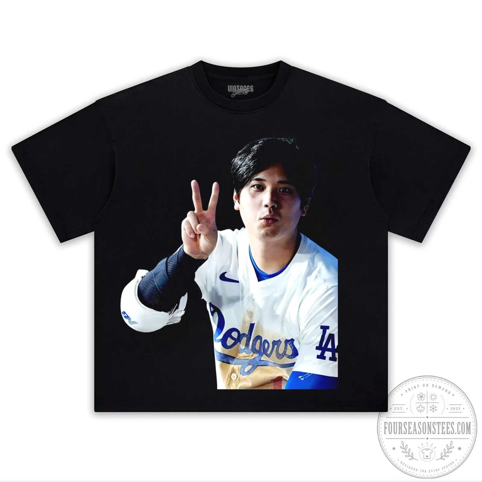 Los Angeles Dodgers Baseball T-Shirt for Fans of Shohei Ohtani