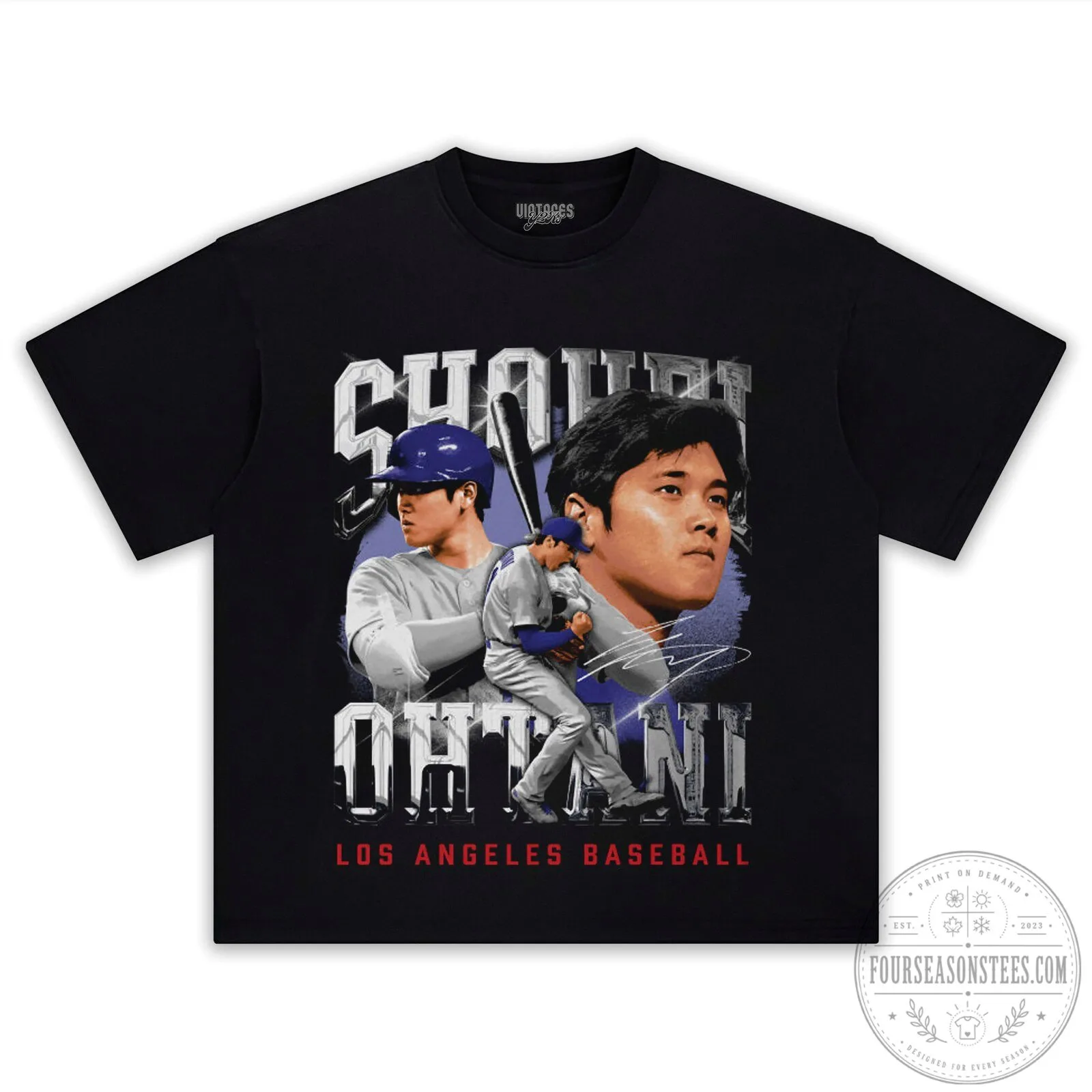 Shohei Ohtani Los Angeles Baseball Vintage Style Graphic T-Shirt