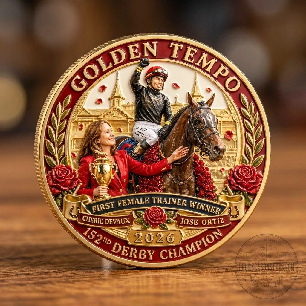 Golden Tempo 152nd Kentucky Derby Champion Commemorative Coin 2026