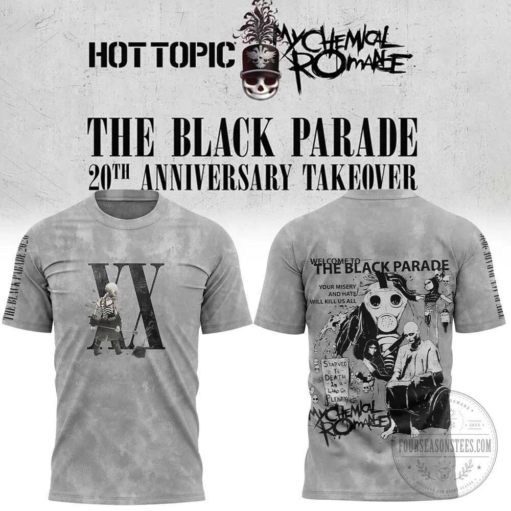My Chemical Romance The Black Parade 20th Anniversary Takeover T-Shirt