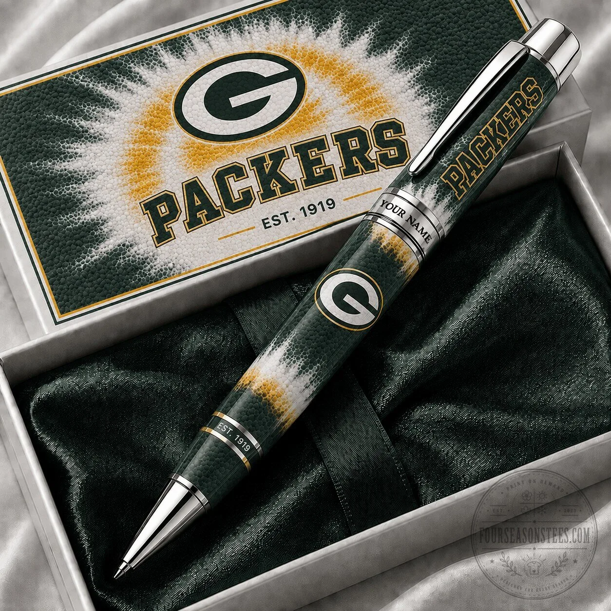 Green Bay Packers NFL Football Team Personalized Ballpoint Pen