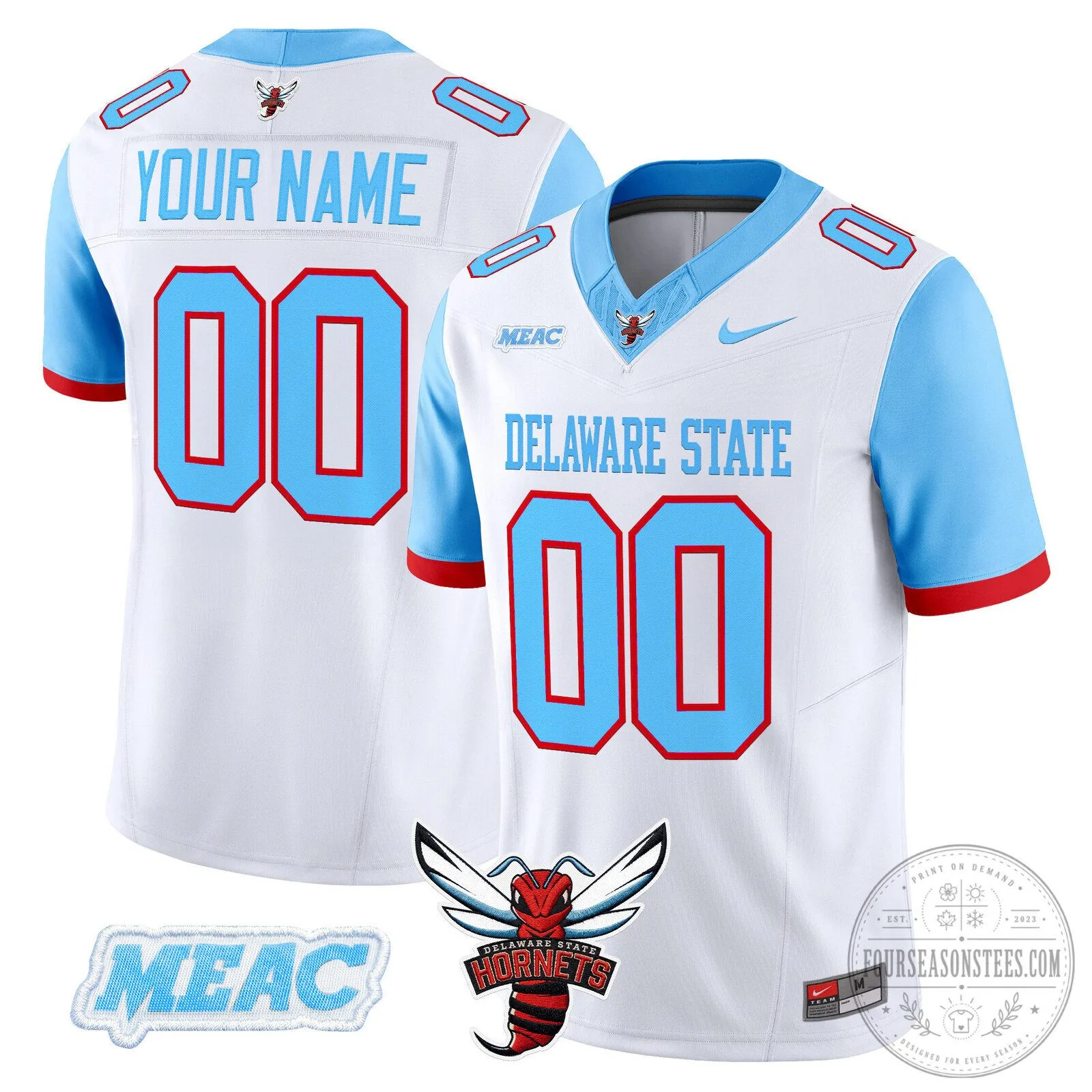 Custom Jersey for Delaware State Hornets Football Team