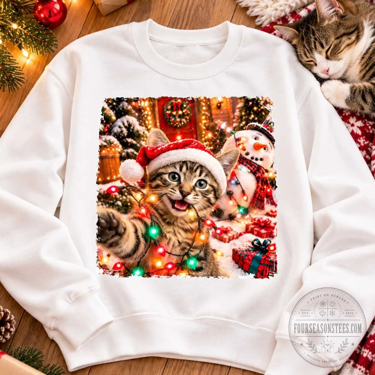 Funny Dog Christmas Sweatshirt, Personalized Golden Retriever Holiday Sweater 48 Funny Dog Christmas Sweatshirt, Personalized Golden Retriever Holiday Sweater