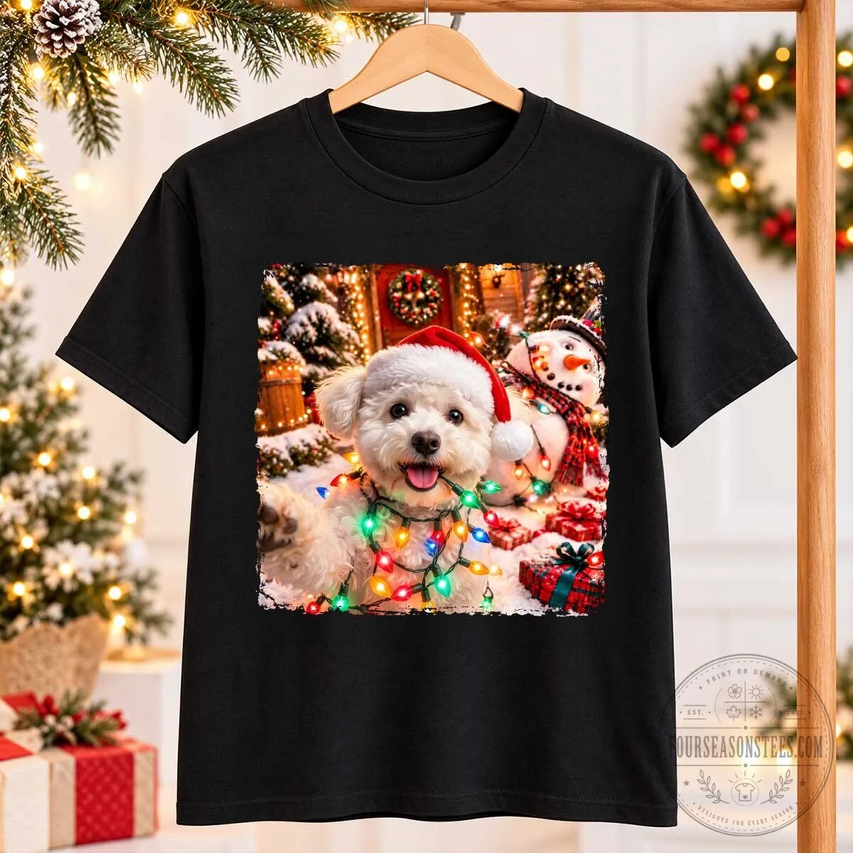 Funny Dog Christmas Sweatshirt, Personalized Golden Retriever Holiday Sweater 53 Funny Dog Christmas Sweatshirt, Personalized Golden Retriever Holiday Sweater