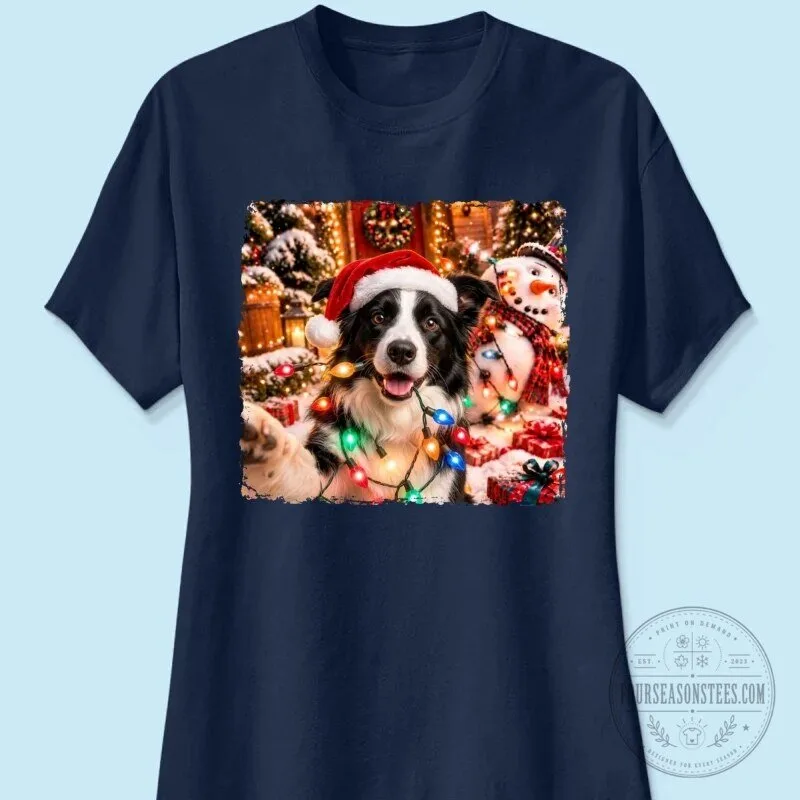 Funny Dog Christmas Sweatshirt, Personalized Golden Retriever Holiday Sweater 66 Funny Dog Christmas Sweatshirt, Personalized Golden Retriever Holiday Sweater