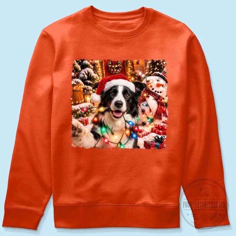 Funny Dog Christmas Sweatshirt, Personalized Golden Retriever Holiday Sweater 86 Funny Dog Christmas Sweatshirt, Personalized Golden Retriever Holiday Sweater