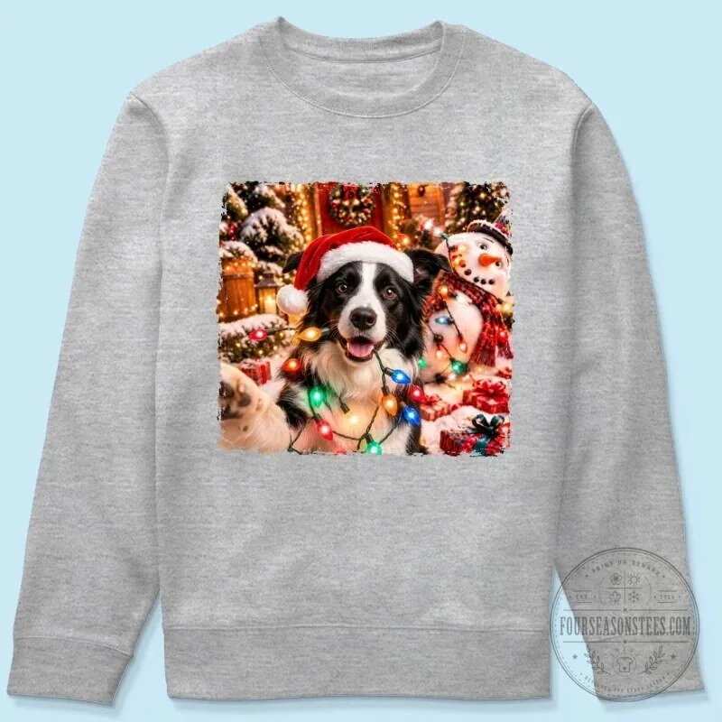 Funny Dog Christmas Sweatshirt, Personalized Golden Retriever Holiday Sweater 88 Funny Dog Christmas Sweatshirt, Personalized Golden Retriever Holiday Sweater