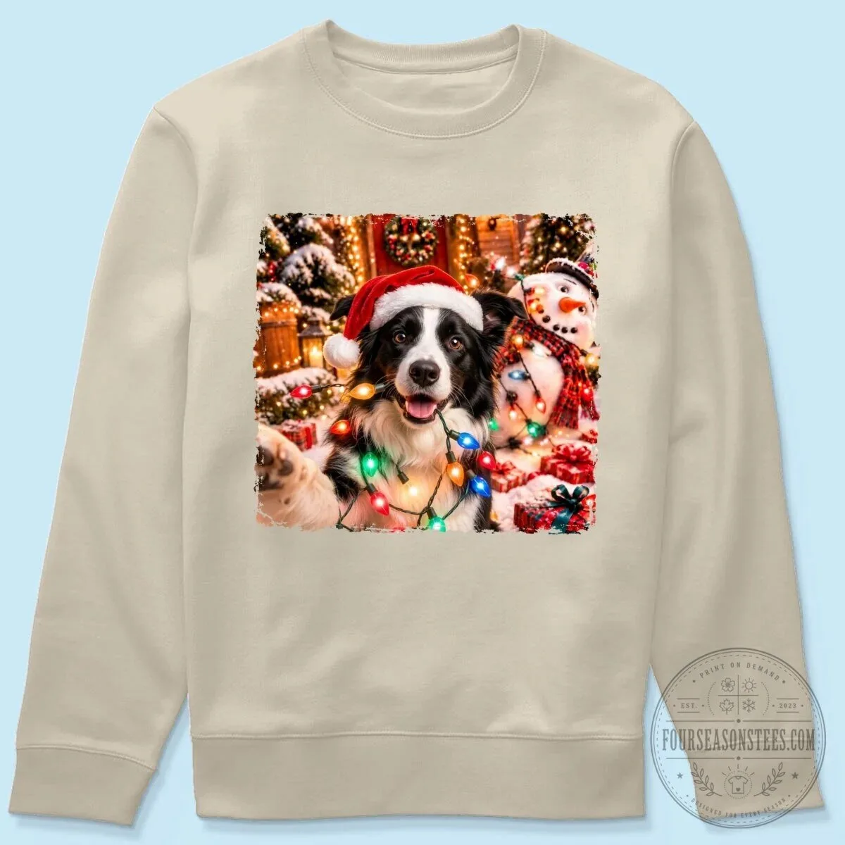 Funny Dog Christmas Sweatshirt, Personalized Golden Retriever Holiday Sweater 89 Funny Dog Christmas Sweatshirt, Personalized Golden Retriever Holiday Sweater