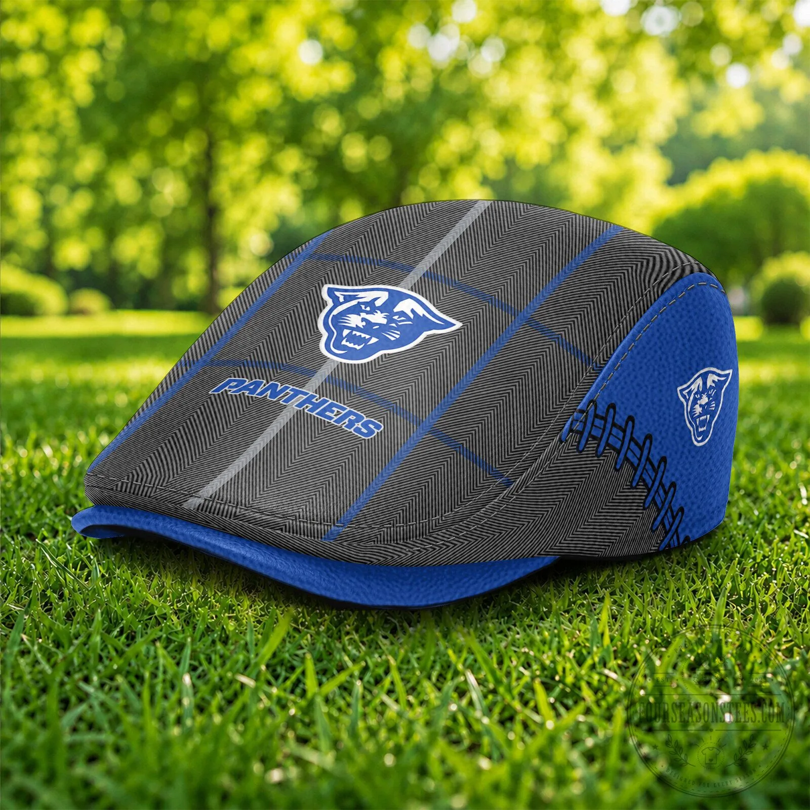 Georgia State Panthers NCAA Golf Flat Cap 4 Georgia State Panthers NCAA Golf Flat Cap