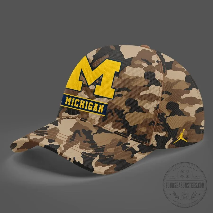 Michigan Wolverines Military Appreciation Camouflage United As One T-Shirt 13 Michigan Wolverines Military Appreciation Camouflage United As One T-Shirt
