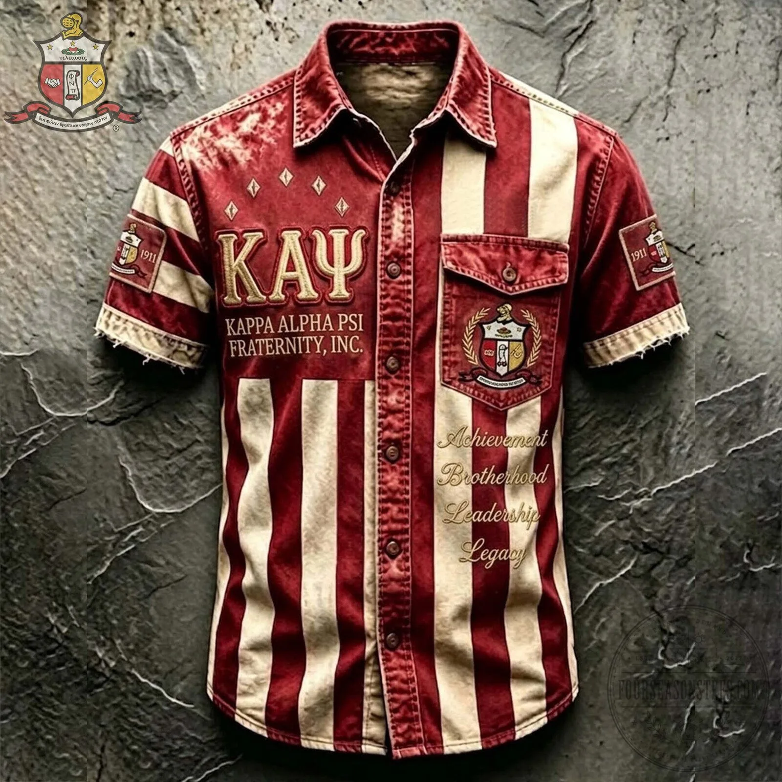 Hawaiian Shirt Celebrating Kappa Alpha Psi: Brotherhood, Leadership, and Achievement Legacy