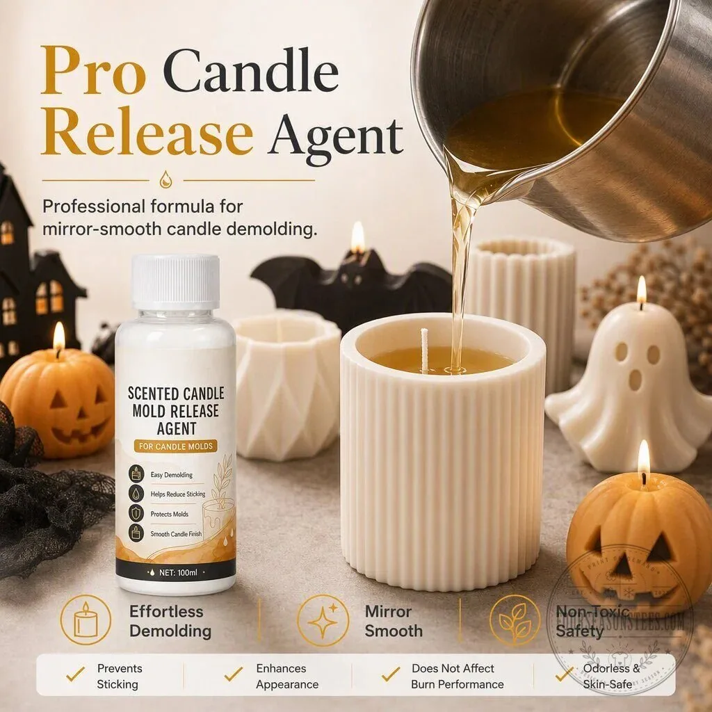 Scented Candle Mold Release Agent for Easy Demolding and Smooth Finish