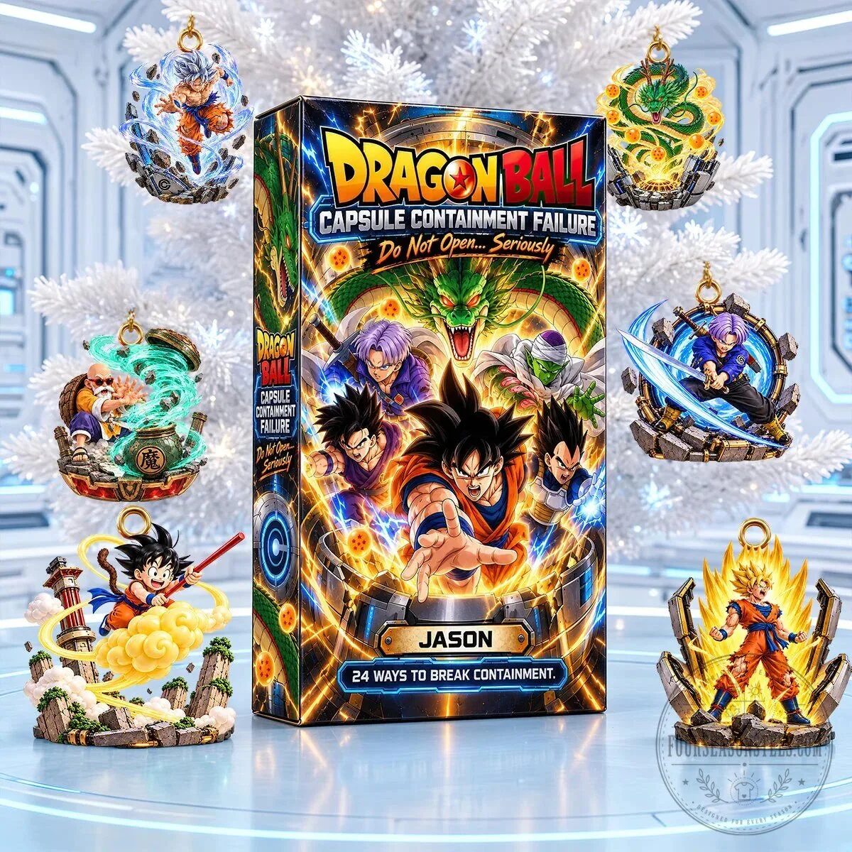 Dragon Ball Z Capsule Containment Failure Christmas Advent Calendar Blind Box