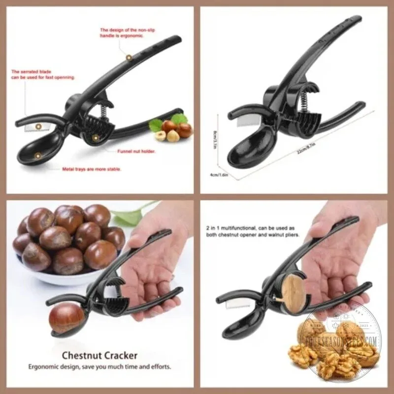 Heavy Duty Chestnut and Nut Cracker Tool for Kitchen Use 13 Heavy Duty Chestnut and Nut Cracker Tool for Kitchen Use
