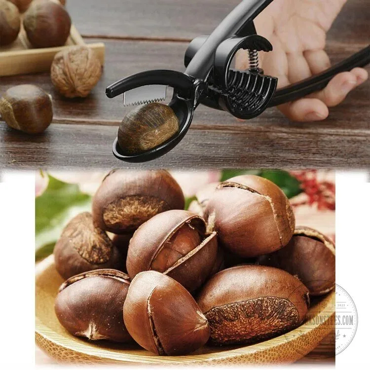 Heavy Duty Chestnut and Nut Cracker Tool for Kitchen Use 16 Heavy Duty Chestnut and Nut Cracker Tool for Kitchen Use