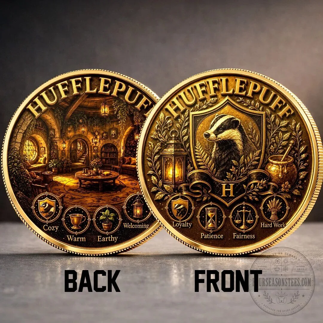 Harry Potter Ravenclaw House Common Room Collectible Commemorative Coin