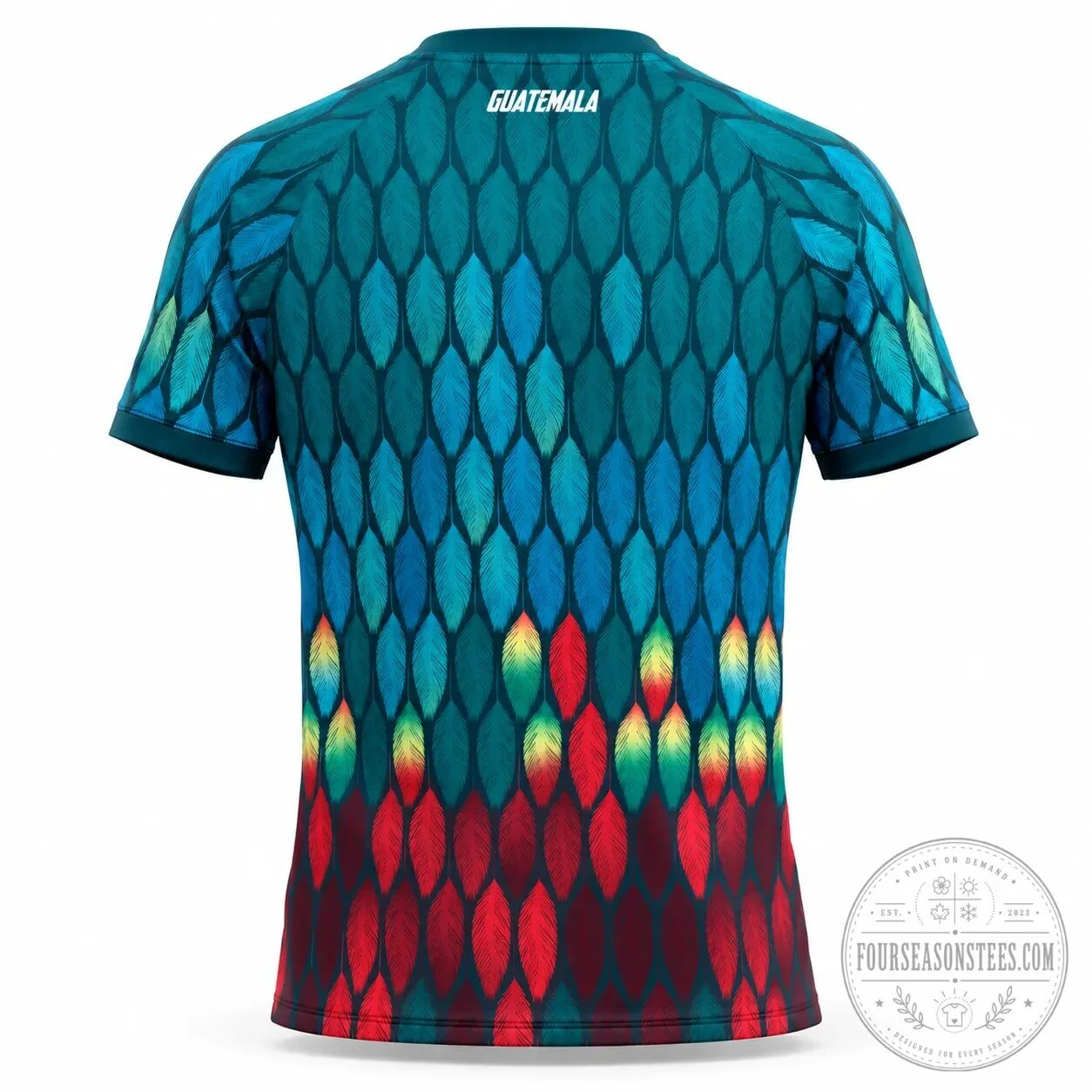 Guatemala National Football Team Pre-Match Training Jersey for Men 7 Guatemala National Football Team Pre-Match Training Jersey for Men
